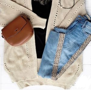 Joe's Denim Charlie Leopard Side Leopard Stripe Denim Jean Size 29